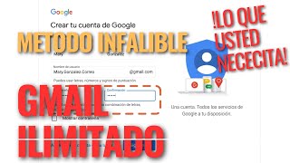 ¿Como crear cuentas de GMAIL de forma Ilimitada? Metodo Infalible 2023