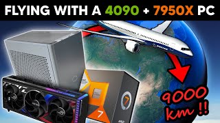 How I Flew With My RTX 4090 + 7950X Desktop (Small-Form Factor PC)