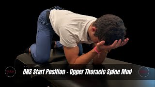 DNS Start Position Upper Thoracic Spine Modification (Dynamic Neuromuscular Stabilization)