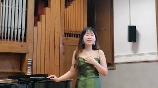 Handel ARMIDA DISPIETATA .. LASCIA CH'IO PIANGA (Rinaldo) - Zheng Yilin