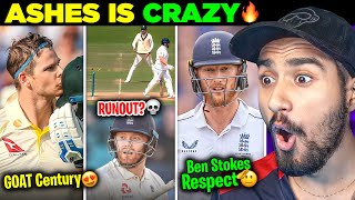 YEH OUT THA!? Jonny Bairstow RUNOUT 😱| Ben Stokes 155 🔥 | AUS vs ENG 2nd Test