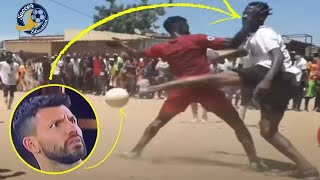 ⚠ What are these men?! Impressive African football skills #1