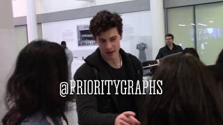 Shawn Mendes Arrives At The Toronto Airport \u0026 Greets Fans After TIME100 Performance In NYC