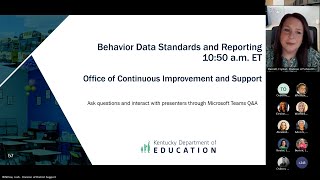 KSIS EOY 2024-2025 - Behavior Data Standards and Reporting