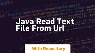 java read text file from url