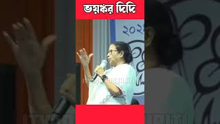 আমি তুফান, টর্নেডোর থেকেও ভয়ংকর: মমতা ব্যানার্জি | Mamata Banerjee fiery speech #shorts #ytshorts