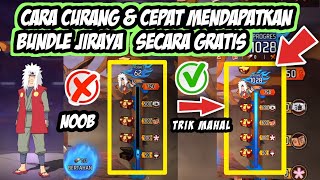 CARA TERCEPAT MENDAPATKAN BUNDLE JIRAIYA SECARA GRATIS DI FF - FREE FIRE X NARUTO SHIPPUDEN 2025