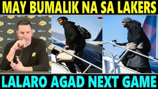 Breaking: LAKERS May BUMALIK NA! LALARO NA AGAD sa LINEUP NEXT GAME