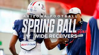 Wide Receivers Spring Ball Report | Arizona Football