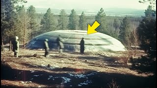 Unglaubliche Entdeckung! Riesiges UFO in abgelegener Wald gefunden!