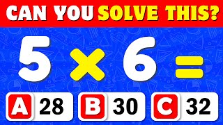 The Ultimate Math Quiz : 100 Sum Questions from Easy to Impossible! 🧠