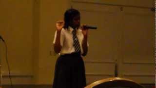 Ava Barrett - Pop Solo Winner GB National Arts Festival Bahamas 2013