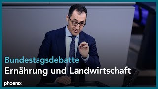 Bundestagsdebatte zu den Vorhaben des Ministeriums für Ernährung und Landwirtschaft am 14.01.22