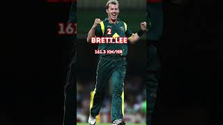 Top 5 Fastest Cricket Bowlers Ever! #viral