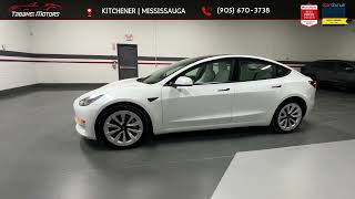 2021 TESLA MODEL 3 WHITE 48055 KMs, Stock- 16500