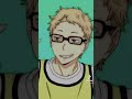 pls he is so cute#haikyuu #tsukishima