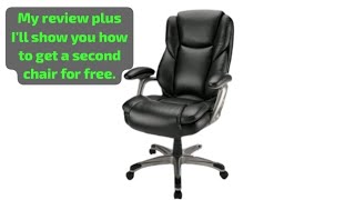 RealSpace Cressfield Executive Chair Review.