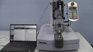 Needle Pull out Strength (Reference ISO 11040-04) - Shimadzu EZX Single Column Test Systems