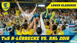 Löwen Klassiker aus der HBL-Saison 2015/16: TuS N-Lübbecke vs. Rhein-Neckar Löwen 23:35