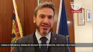 CONSIGLIO PROVINCIALE, NOMINA DEI DELEGATI: 8 DI CENTRODESTRA, 2 DEI CIVICI | 26/11/2024