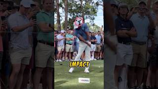 How much did their head move??! 😳 #golf #golfswing #golfcoach #golftips