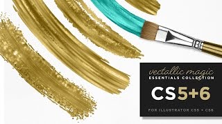 Introducing Vectallic Magic Vector Brushes for CS5+CS6