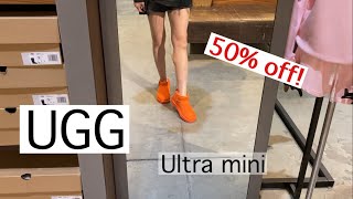 UGG ultra mini 50% off sale