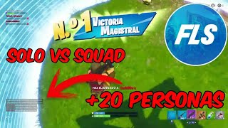 GANO SCRIM FLS SOLO VS SQUAD|FORTNITE|xFrame