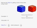 calculating odds for