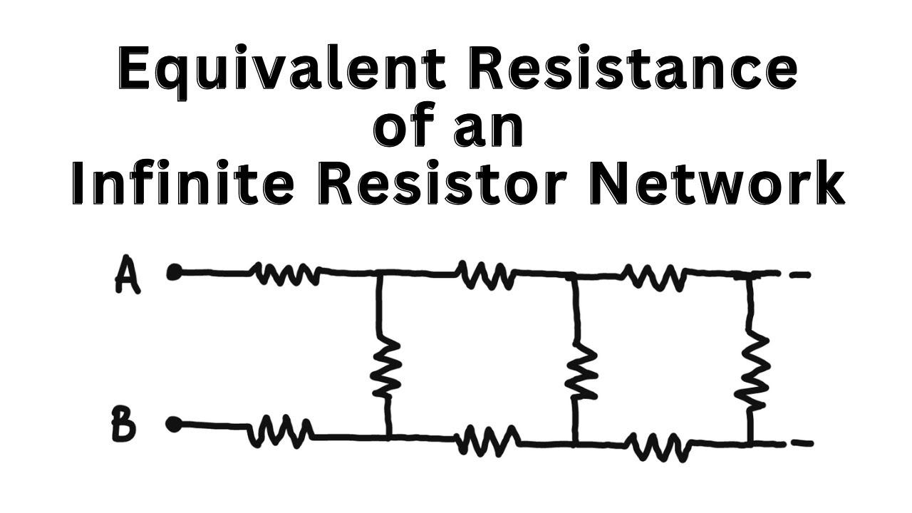 Equivalent Resistance Of An Infinite Resistor Network - YouTube