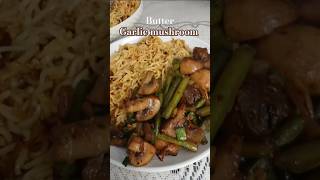 Butter garlic mushroom recipe. #garlic #mushroom #food #healthyfood