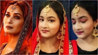 Madhuri Dixit inspired Makeup Look from movie Kalank | Sneh Style