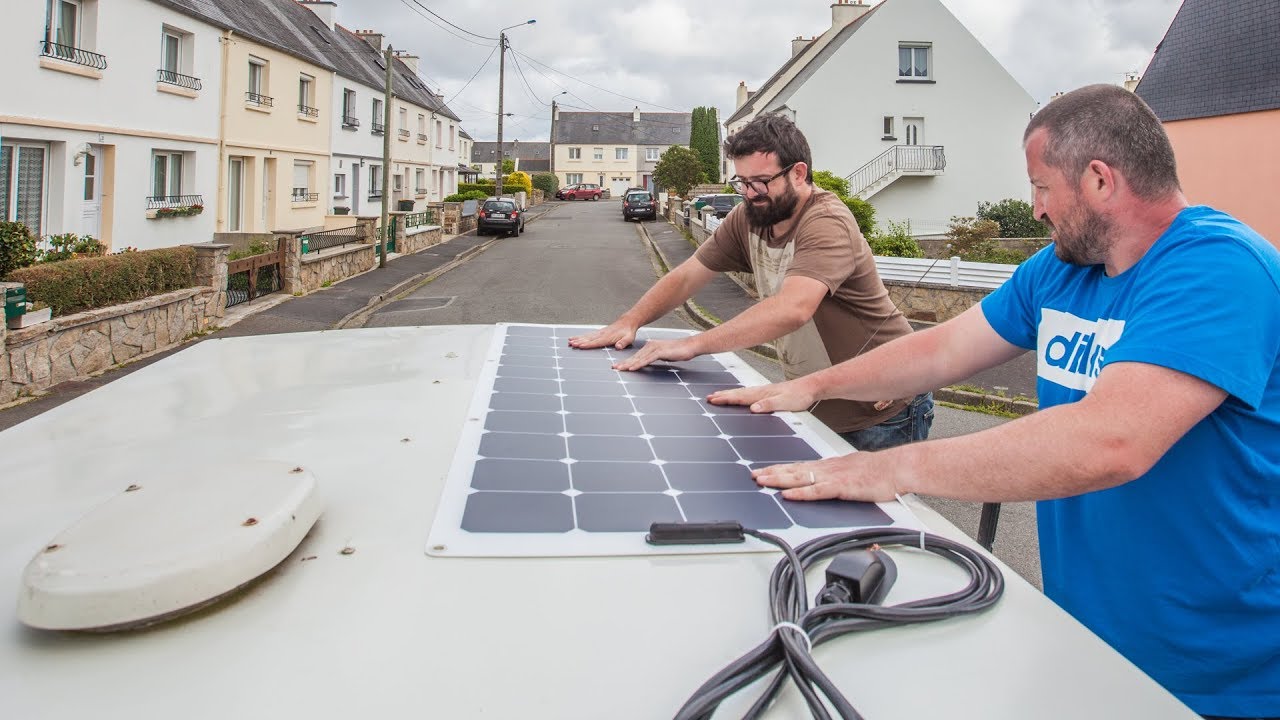 Branchement Panneau Solaire Batterie Camping Car