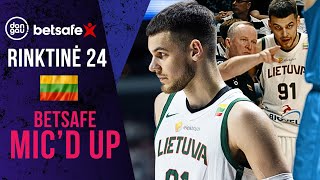 „Betsafe Mic'd Up“: Deividas Sirvydis | Rinktinė 24