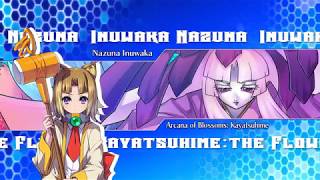 Arcana Heart 3 LOVE MAX. Walkthrough. Nazuna vs Charlachrot [なずなVSシャルラクロット]