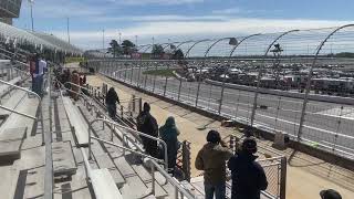 Green flag of the FR8 208 at Atlanta Motor Speedway