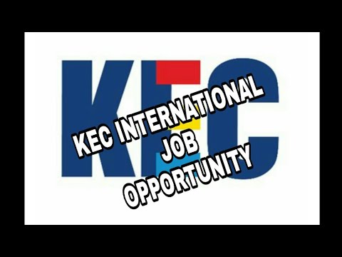 Kec INTERNATIONAL JOB VACANCY - YouTube