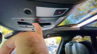 How to calibrate / Adaptation / Basic Settings Sunroof \u0026 Sunshade on Audi (VAG Group) | 4K