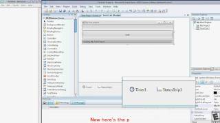 Microsoft Visual Basic 2008 Tutorial Progress bar (noob)