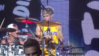 One Direction - Niall Drumming With Josh - Third Row (8/8)