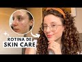 MINHA ROTINA DE SKIN CARE + PRODUTOS QUE EU USO ✨ Como venci as espinhas