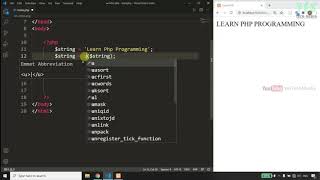 String Functions | PHP Malayalam Tutorial | Part 17 of 22 |