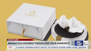 VIDEO: Company sells snotty, virus-infected tissues