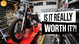 Harbor Freight Motorcycle Lift  - Good Buy or Piece of Junk?