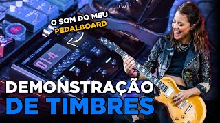 Meus TIMBRES ESSENCIAIS para TODOS os SHOWS | BOSS GT-1000 + Pedais