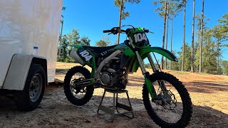 2022 Kawasaki KX250x 1 year Review, my experience