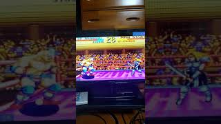 SFC ワールドヒーローズ デスマッチ7 ジャンヌvsマッスルパワー