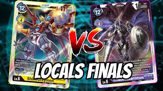 ShineGreymon vs ChaosGallantmon Locals Finals (Digimon TCG English BT5)