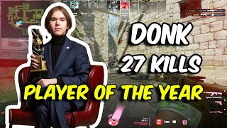 2024 Player of the YEAR donk (27/11) (Ancient) FACEIT Europe Jan 12, 2025 | CS2 POV