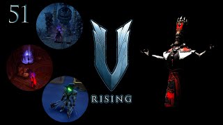 V Rising/ №51/ Иду заряжать батареи, улучшаю свой лут до максимума для встречи с политиком